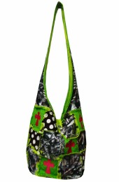 Patch Work Tote Bag-SC9005/LIME